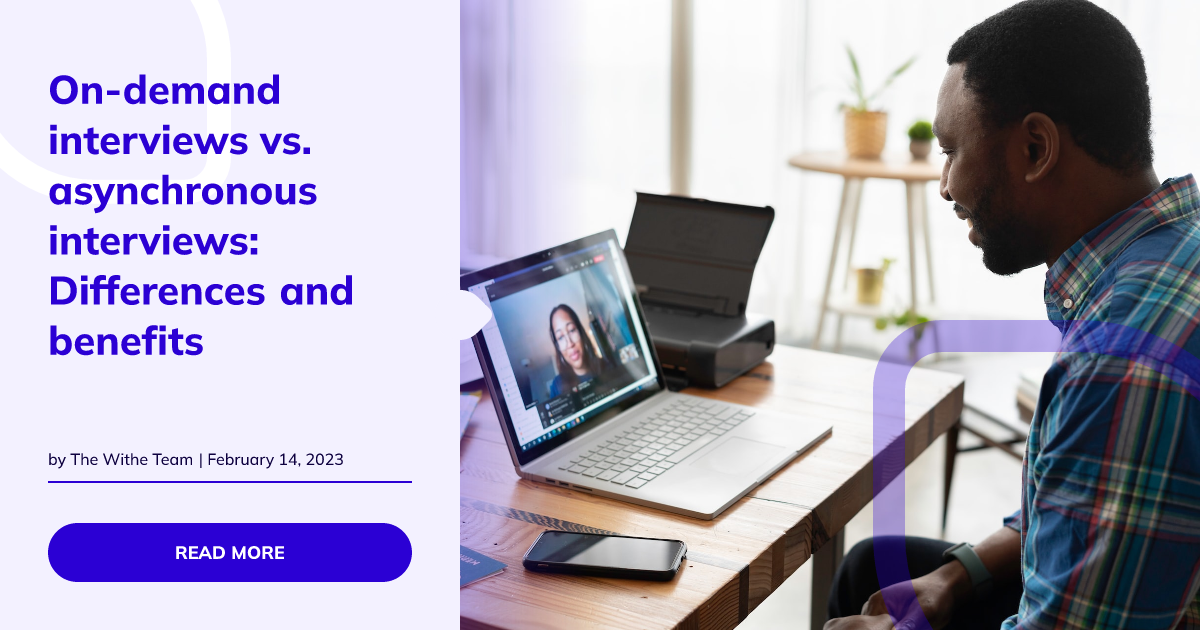 Ondemand interviews vs. asynchronous interviews Differences and